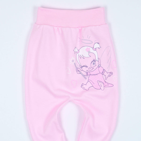 Newborn Baby Girl Pants Pink/Peach/Yellow (0-12m) - Clothes4Kids