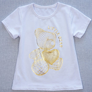 Girls' Little Bear' T-Shirt (7-14y) - Clothes4Kids