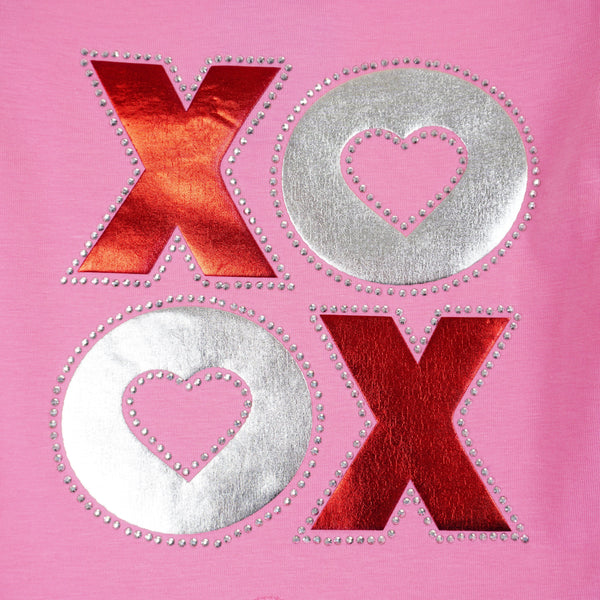 Girls' XO' Pink/Grey Summer Set (18m-5y) - Clothes4Kids