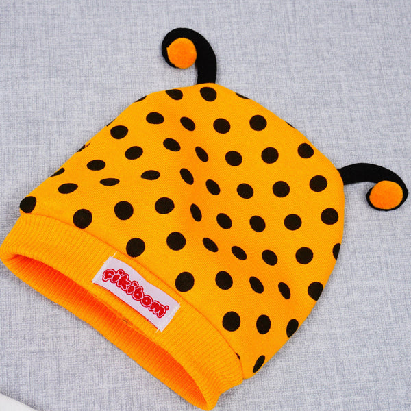 Baby Unisex 'Honey Bee' Printed Yellow/White Set (0-9m) - Clothes4Kids