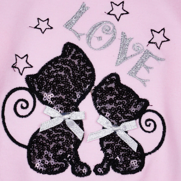 Baby Girl Love Cat 'Grow With Me' Style Set (0-9m) - Clothes4Kids