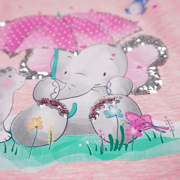 Girls' Sequin Elephant and Cat' Print Set (18m-6y) - Clothes4Kids
