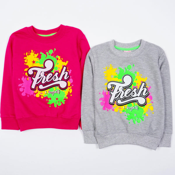 Girls' Fresh' Sweatshirt (3-8y) - Clothes4Kids