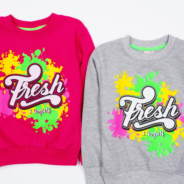 Girls' Fresh' Sweatshirt (3-8y) - Clothes4Kids