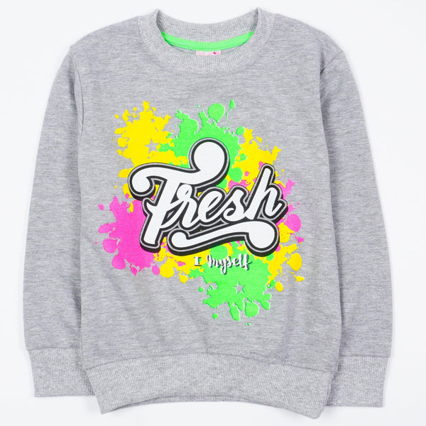 Girls' Fresh' Sweatshirt (3-8y) - Clothes4Kids