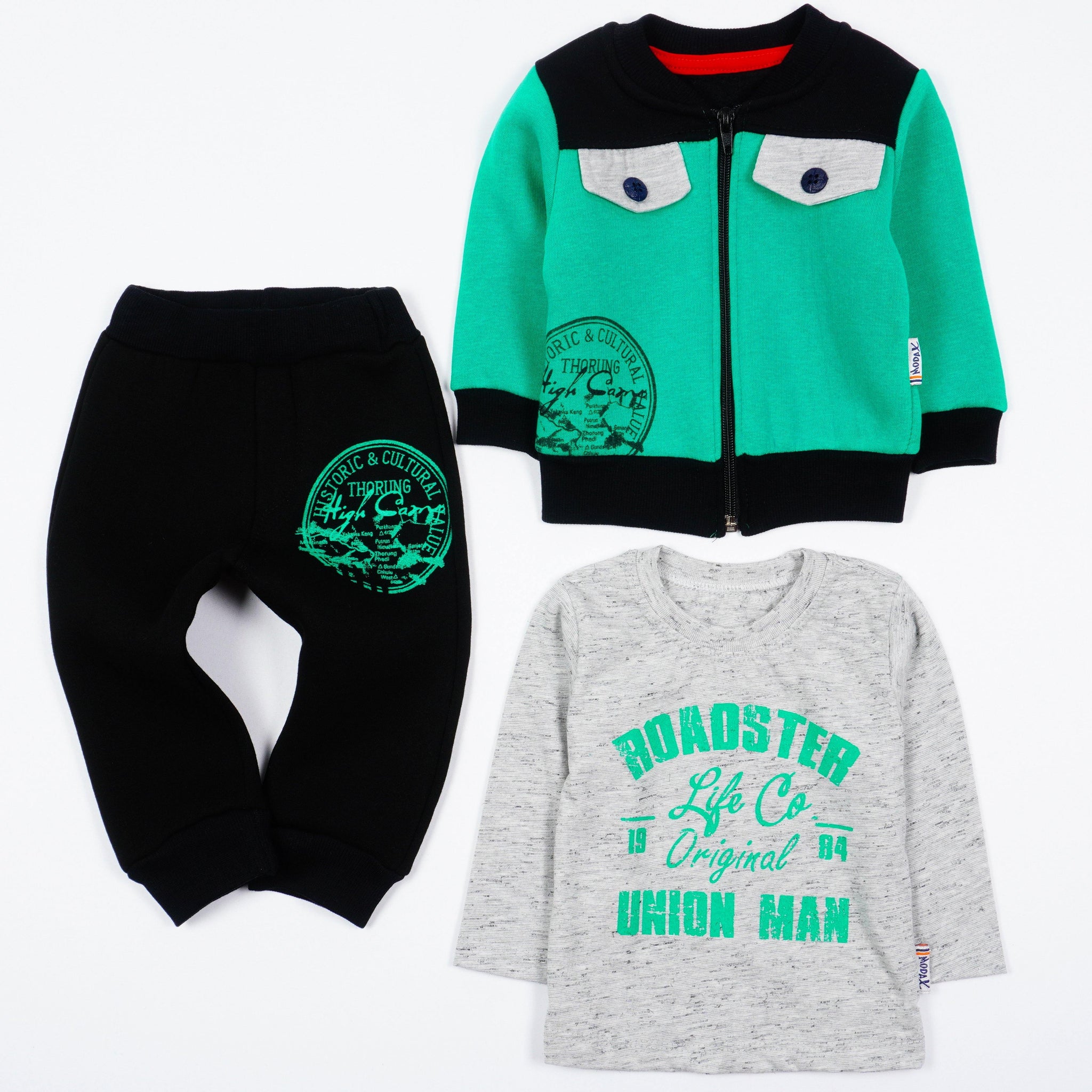 Boys' Green Set (3-12m) - Clothes4Kids