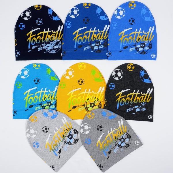 Boys' Football' Beanie Hat (6-16y) - Clothes4Kids