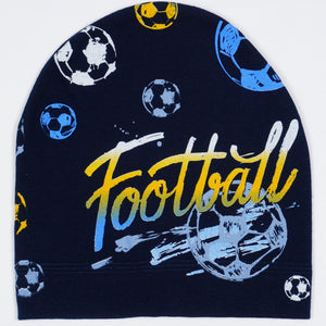 Boys' Football' Beanie Hat (6-16y) - Clothes4Kids