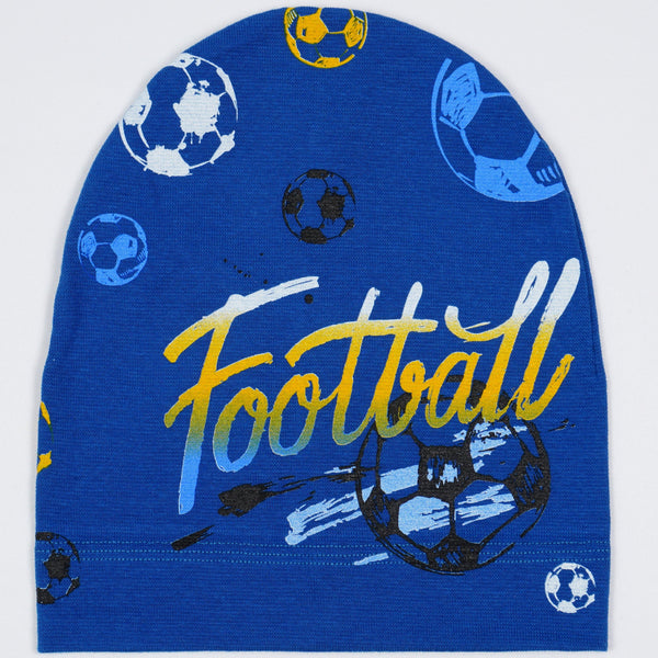 Boys' Football' Beanie Hat (6-16y) - Clothes4Kids