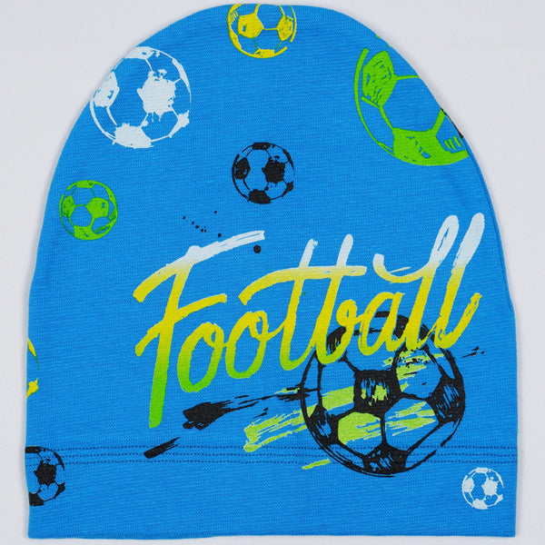 Boys' Football' Beanie Hat (6-16y) - Clothes4Kids