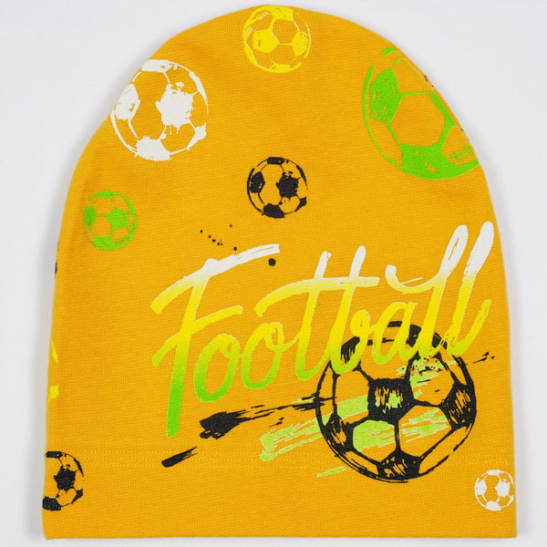 Boys' Football' Beanie Hat (6-16y) - Clothes4Kids