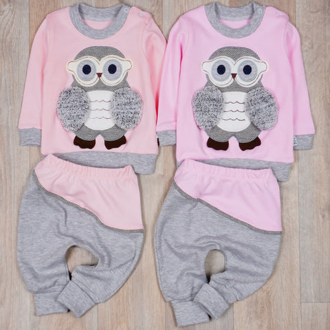 Baby Girl Owl 'Grow With Me' Style Set (0-9m) - Clothes4Kids