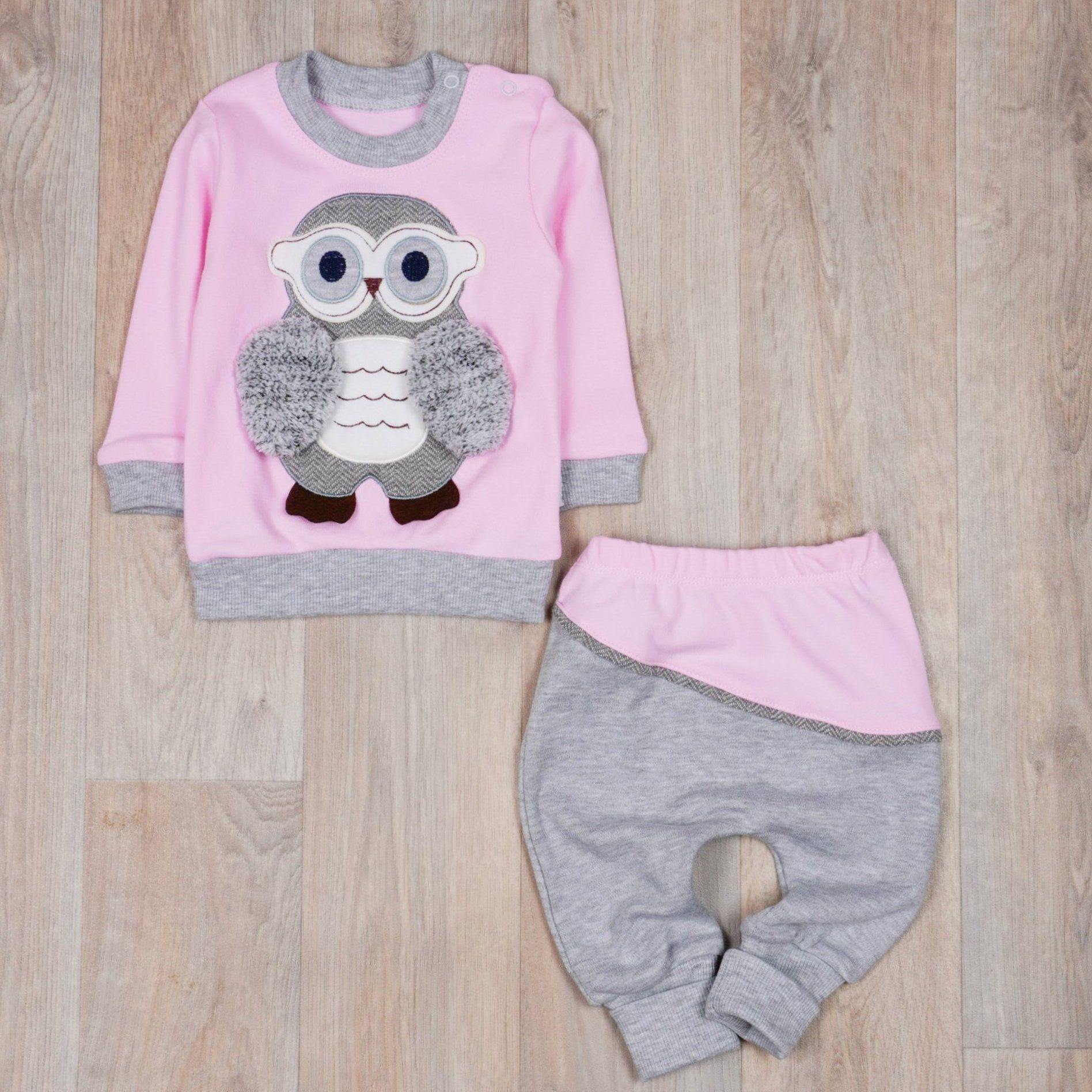 Baby Girl Owl 'Grow With Me' Style Set (0-9m) - Clothes4Kids