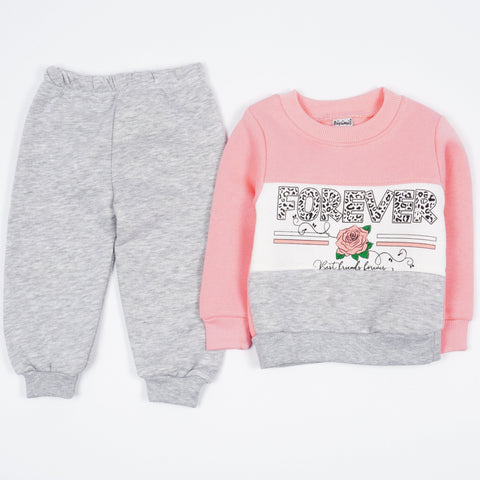 Baby Girl 'Forever' Winter Warm Set (6-12m) - Clothes4Kids