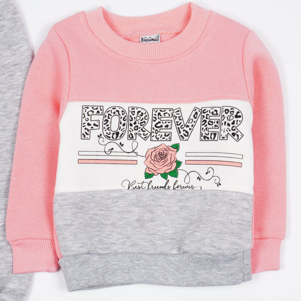 Baby Girl 'Forever' Winter Warm Set (6-12m) - Clothes4Kids