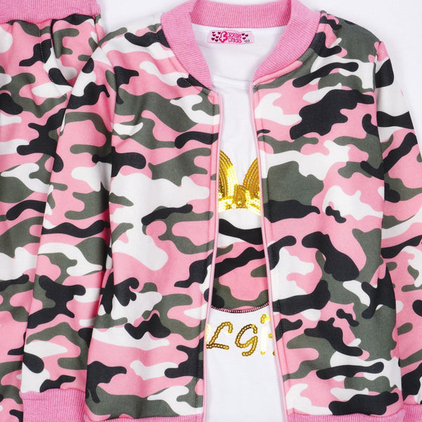 Girls' Pink Camo Winter Warm Set (5-10y) - Clothes4Kids