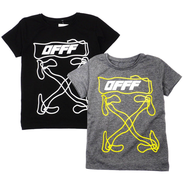 Boys' OFFF X' T-Shirt (18m-7y) - Clothes4Kids