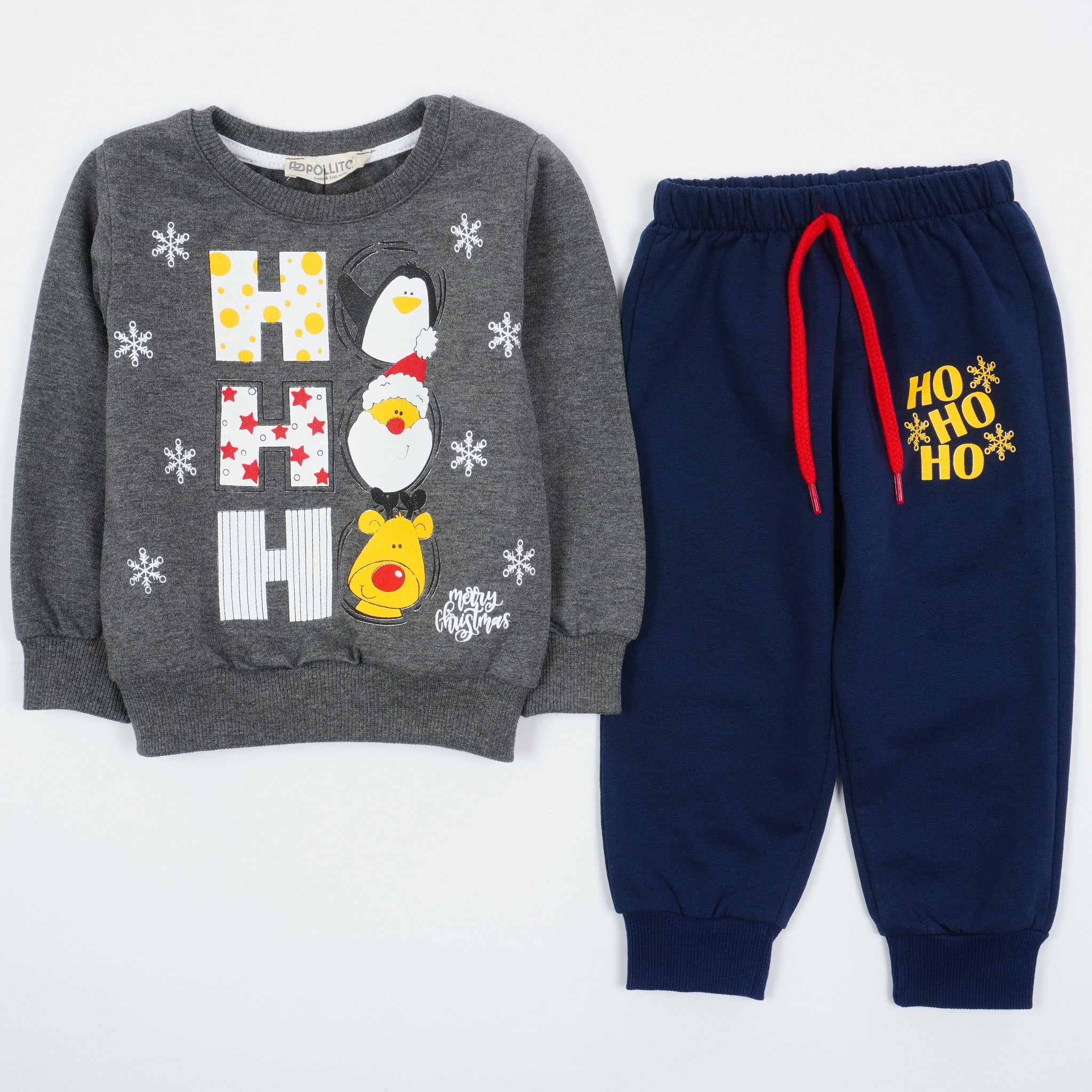 Unisex ' Ho Ho Ho' Set (1-4y) - Clothes4Kids