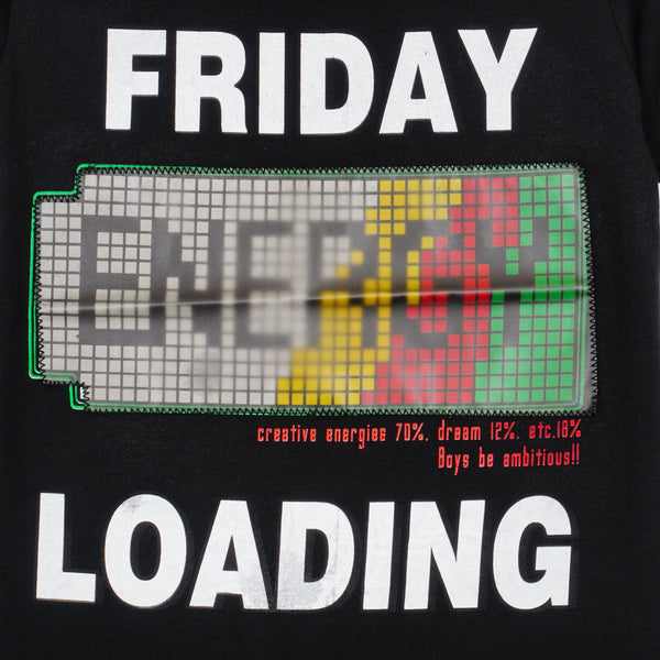 Boys' Friday Energy Loading T-Shirt (8-11y) - Clothes4Kids