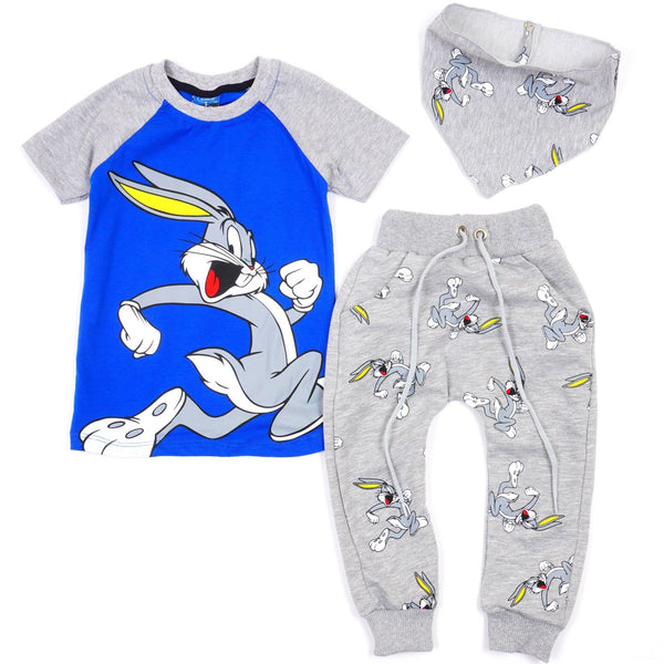 Boys'  Bugs Bunny 3pcs Set (1-5y) - Clothes4Kids