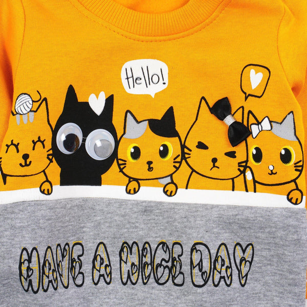 Girls' Have A Nice Day' Winter Warm Set (6-24m) - Clothes4Kids