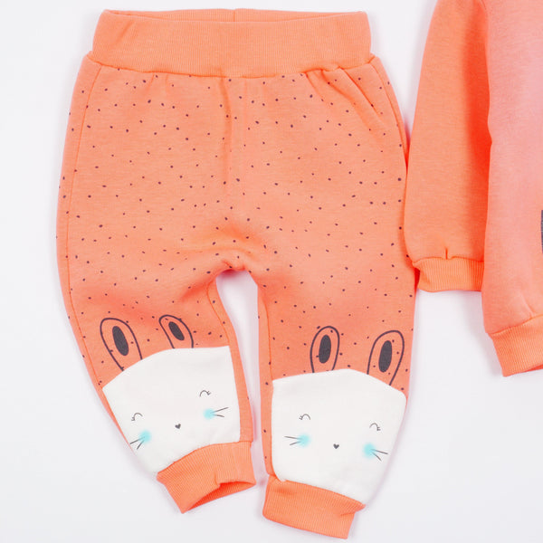 Baby Girl 'You're So Bunny' Winter Warm Tracksuit (6-24m) - Clothes4Kids