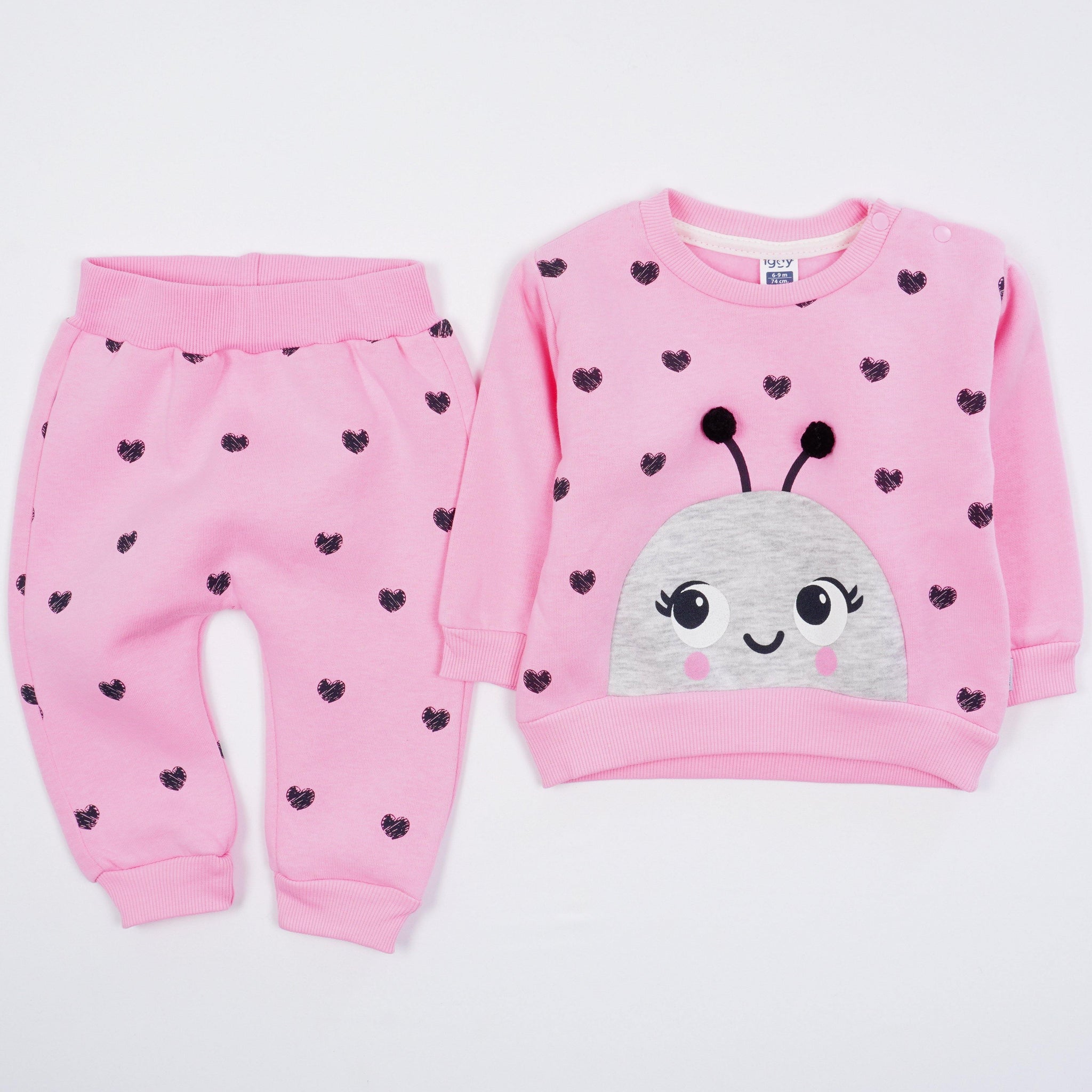 Baby Girl Ladybird Winter Warm Set (6-24m) - Clothes4Kids
