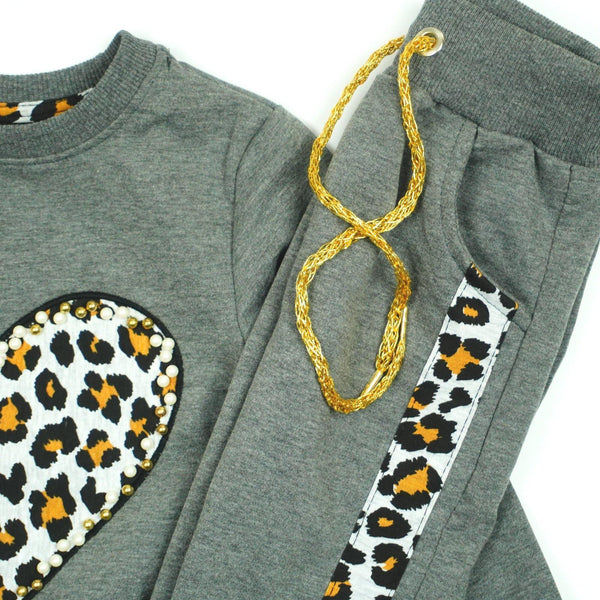 Girls' Heart' Tracksuit (2-7y) - Clothes4Kids