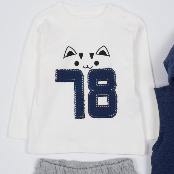 Baby Boy 'Cat ' Set (3-12m) - Clothes4Kids