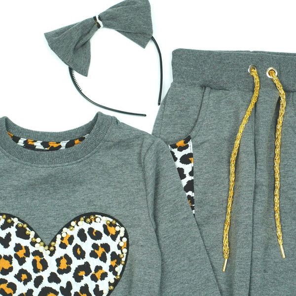 Girls' Heart' Tracksuit (2-7y) - Clothes4Kids