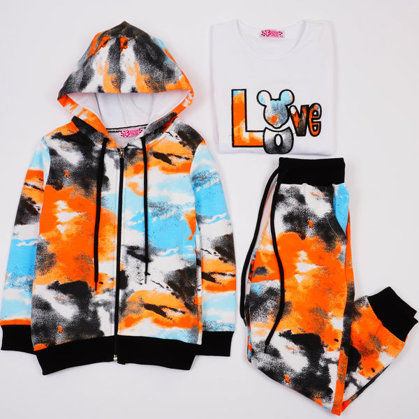 Girls' Mickey ' Colourful Tracksuit (5-11y) - Clothes4Kids