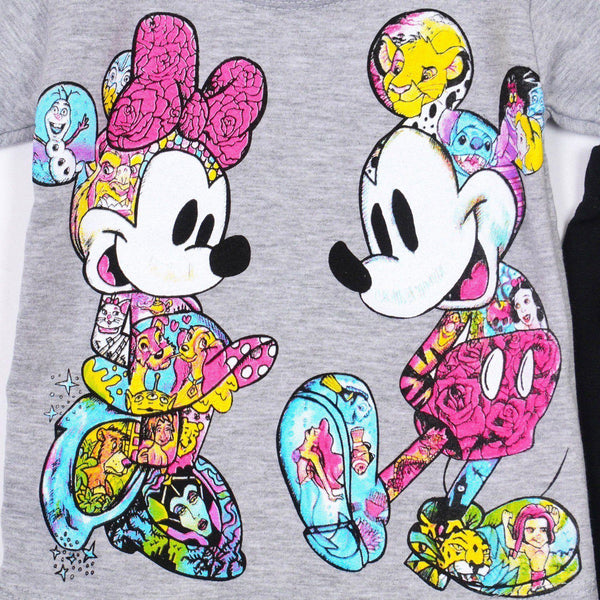 Girls' Disney 'Mickey & Minnie Mouse ' Printed Set (9m-3y) - Clothes4Kids