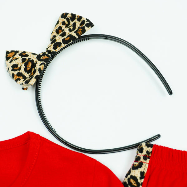 Girls' Red Set *Last sizes-98(2-3y),104(3-4y),128(7-8y)* - Clothes4Kids