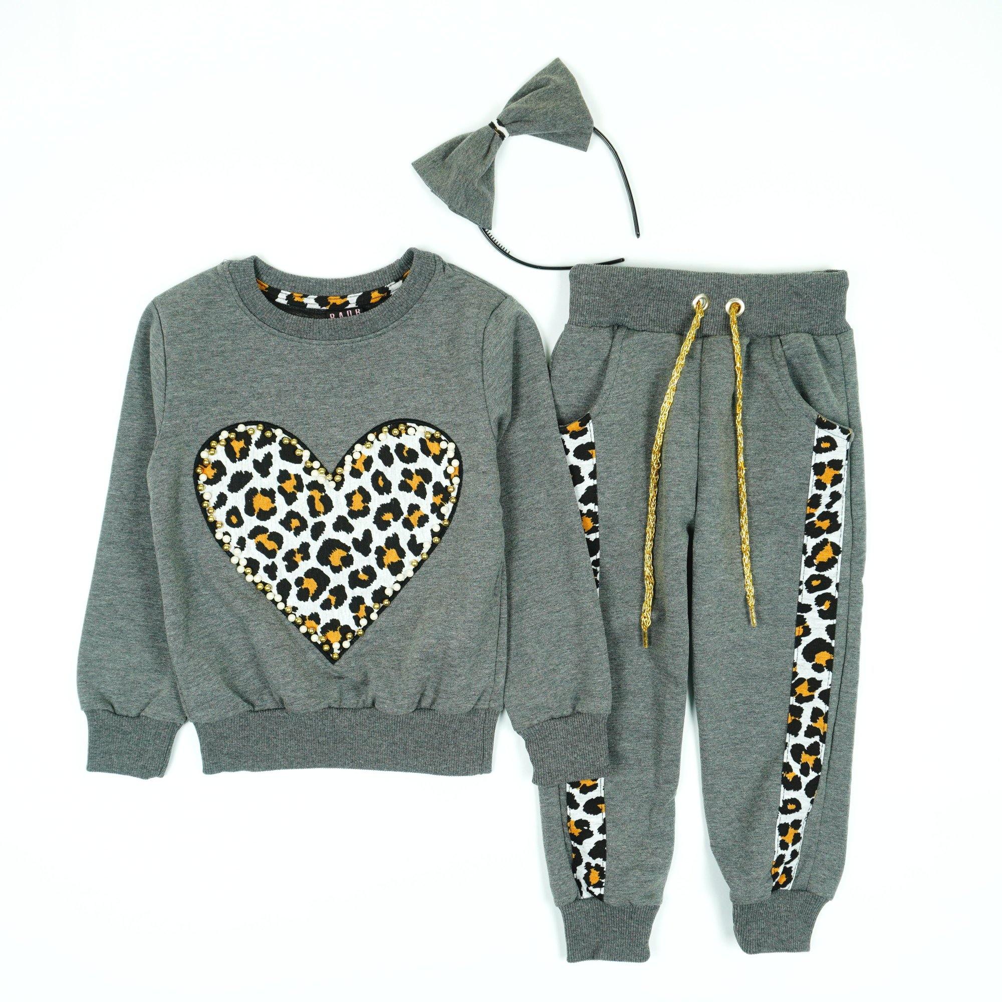 Girls' Heart' Tracksuit (2-7y) - Clothes4Kids