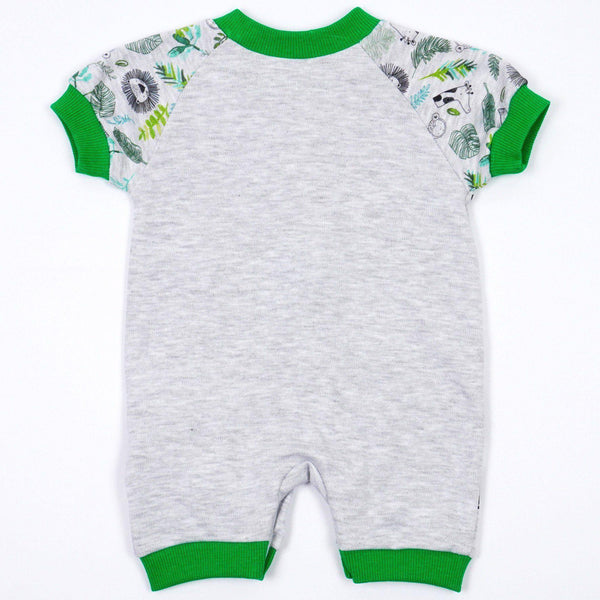 Baby' Unisex ' Jungle Animals' Rompers  (0-9m) - Clothes4Kids