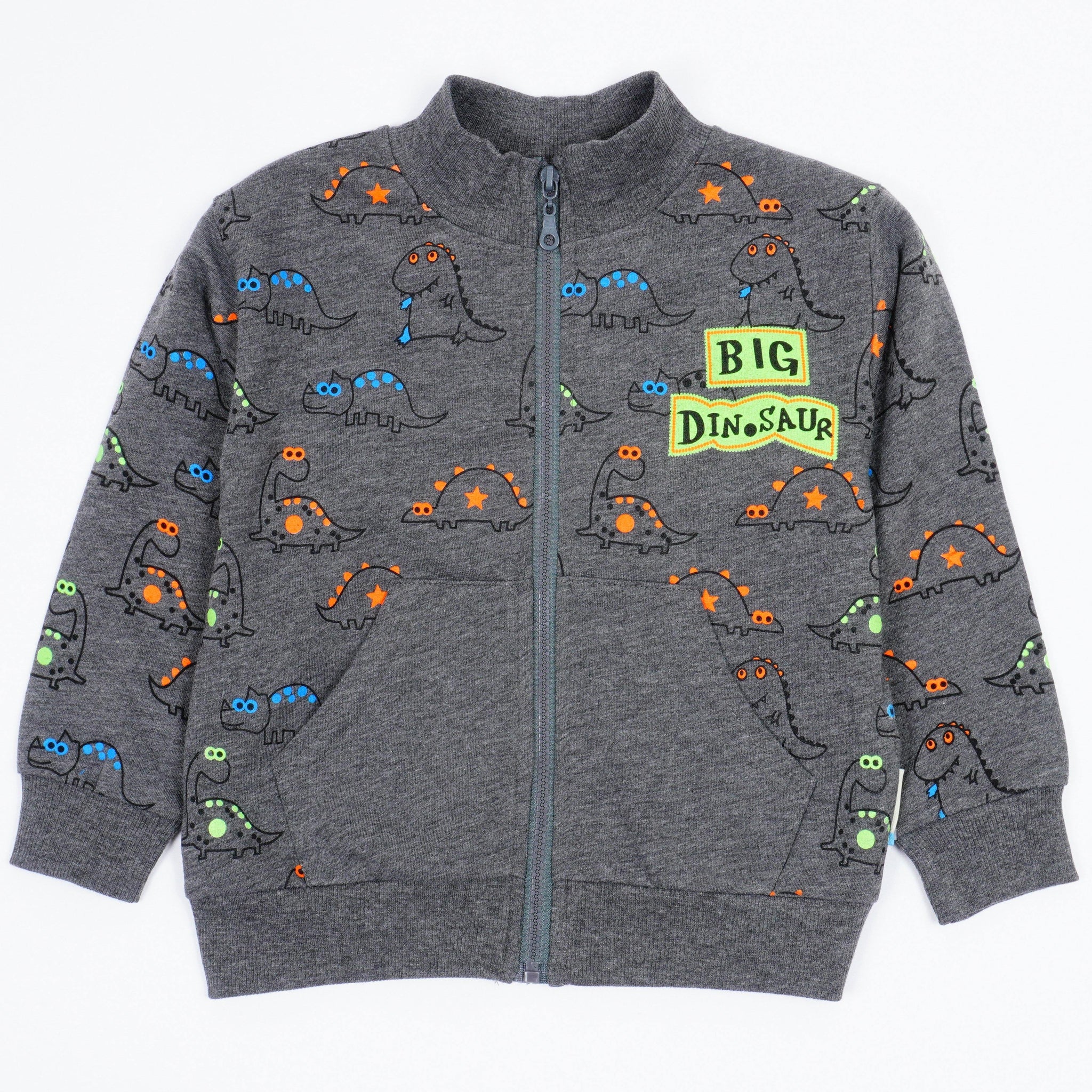 Boys' Big Dinosaur' Printed Sweatshirt (1-4y) - Clothes4Kids