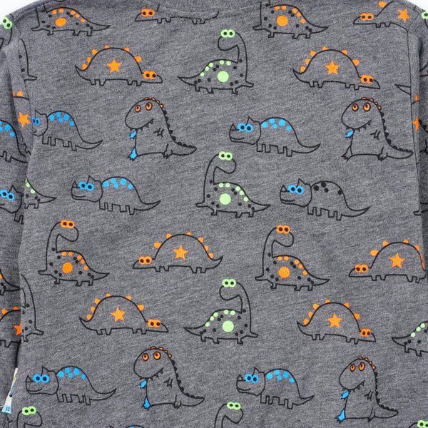 Boys' Big Dinosaur' Printed Sweatshirt (1-4y) - Clothes4Kids