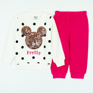 Girls' Pretty' Winter Warm Tracksuit (6-18m)
