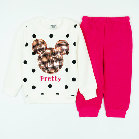 Girls' Pretty' Winter Warm Tracksuit (6-18m)