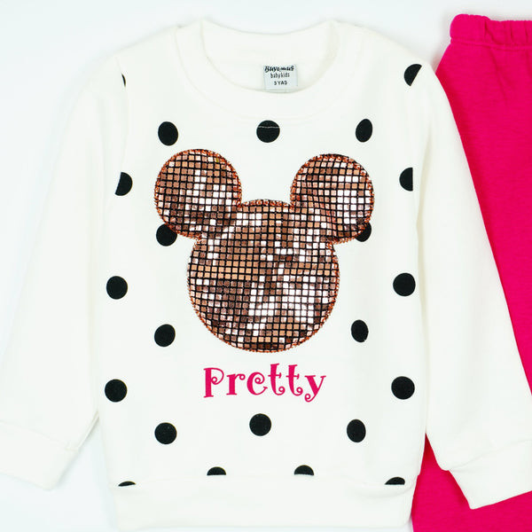 Girls' Pretty' Winter Warm Tracksuit (6-18m)