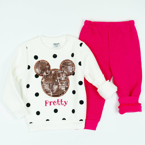 Girls' Pretty' Winter Warm Tracksuit (6-18m)