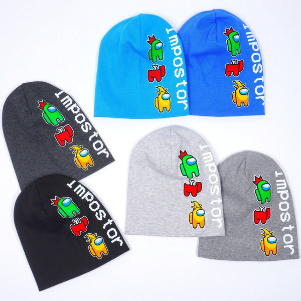 Unisex 'Among Us' Printed Beanie Hat (up to 10y) - Clothes4Kids