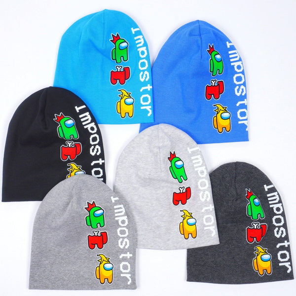 Unisex 'Among Us' Printed Beanie Hat (up to 10y) - Clothes4Kids