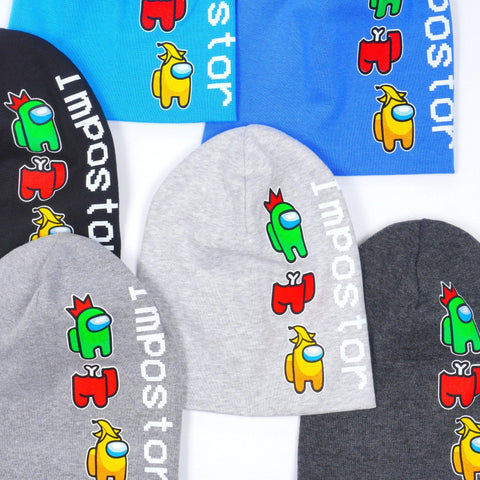 Unisex 'Among Us' Printed Beanie Hat (up to 10y) - Clothes4Kids