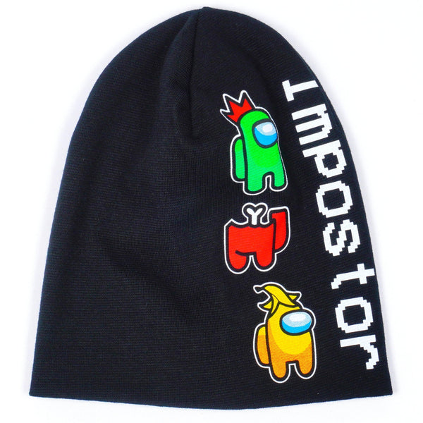 Unisex 'Among Us' Printed Beanie Hat (up to 10y) - Clothes4Kids