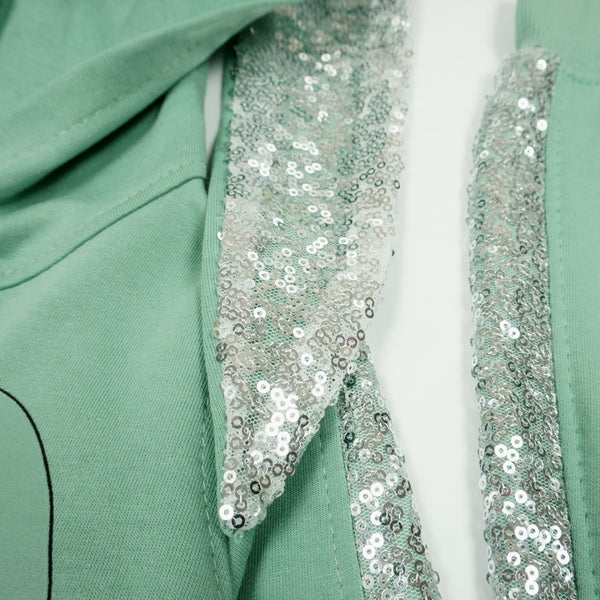 Girls' Sequin Green Set (1-4y)