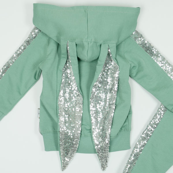 Girls' Sequin Green Set (1-4y)