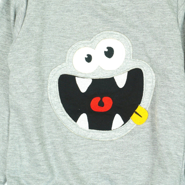 Boys' Funny Monster Face Tracksuit (4-8y) - Clothes4Kids