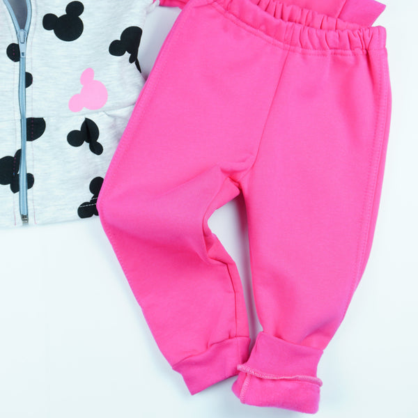 Girls' Disney Mickey Mouse Winter Warm Pink Set (3m-5y) - Clothes4Kids