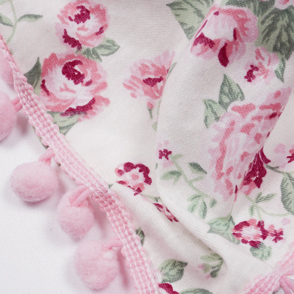 Girls' Hat & Scarf Floral Set (1-14y) - Clothes4Kids